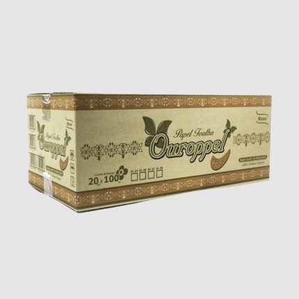 Papel Toalha Ouroppel Gold Bobina 20X200X6 28G Folha Simples auto corte 1774 11366
