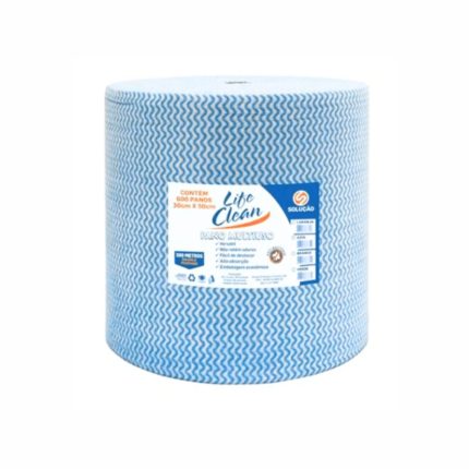 Pano Multiuso Life Clean Azul 28x40cm 240m (600 panos) 1127 12346